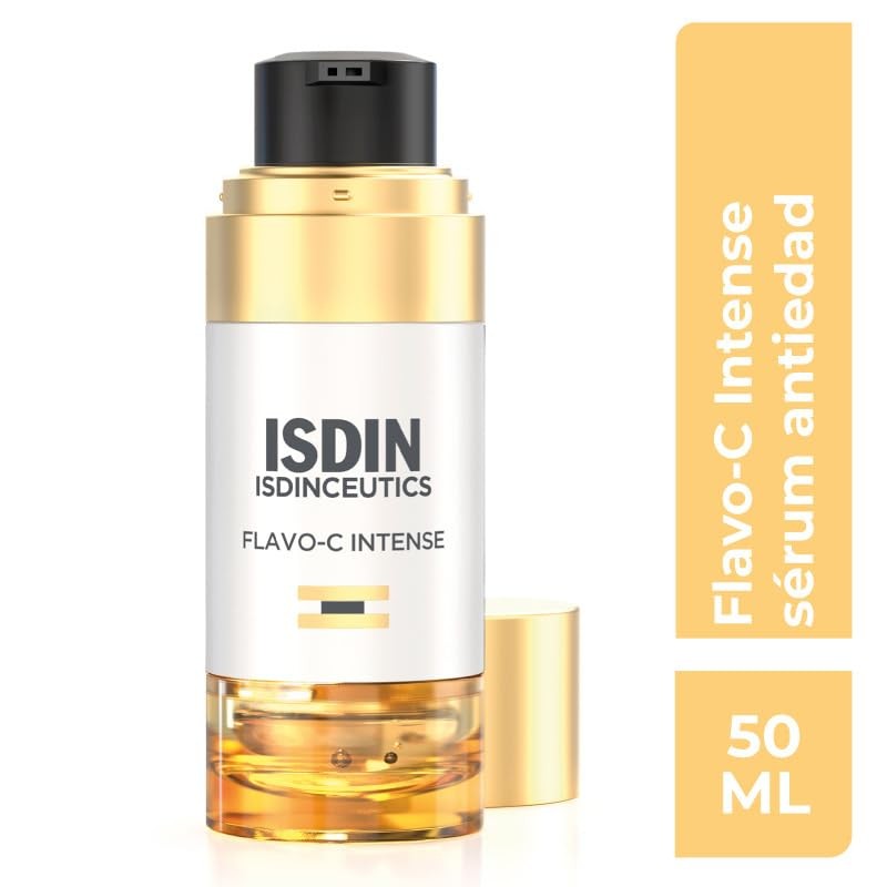 ISDINCEUTICS Flavo-C Intense, Serum Antiedad Revitalizante con Vitamina C, 50ml