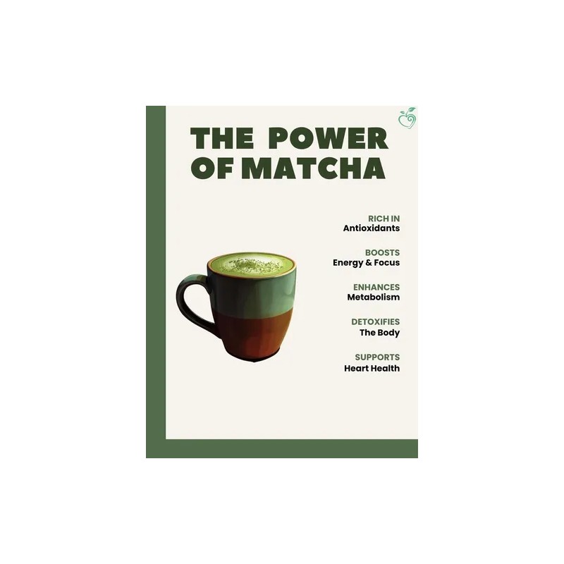 Chérie Sweet Heart Té Verde Matcha Orgánico En Polvo 454