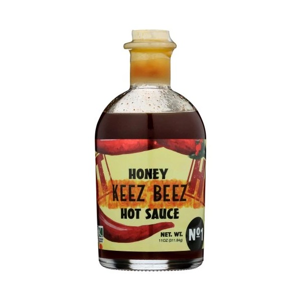 Keez Beez Hot Honey Sauce 11 oz (Pack of 10)