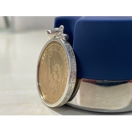 Geruibi Border Screw Top Coin Border is suitable for 26.54mm diameter 2.06mm thickness, Coins Not Included