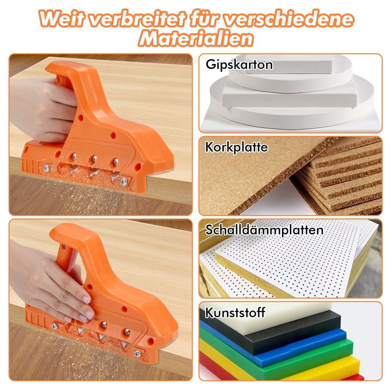 Fentar Edge Planer for Plasterboard, Plasterboard Planer with 45° and