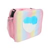 Lunch Bag Small Lunch Box Gradient Pink Reusable Leakage Proof
