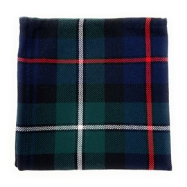 Tartan Pocket Square Handkerchief 26cm x 26cm (Mackenzie Modern)