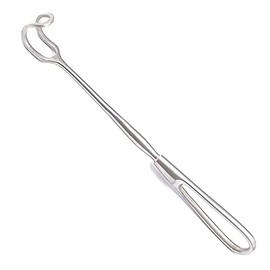 AAProTools Green Goiter Retractor, Fully Curved Wire Loop Blade, 8-3/4" Length