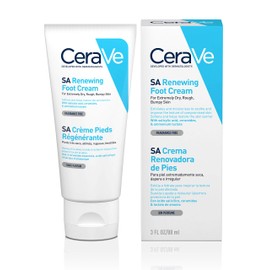 CeraVe SA Renewing Foot Cream for Extremely Dry, Rough, and Bumpy Feet 88ml with Salicylic Acid & 3 Essential Ceramides