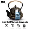 Cast Iron Tea Pot - Honeycomb Pattern Tea Kettle with