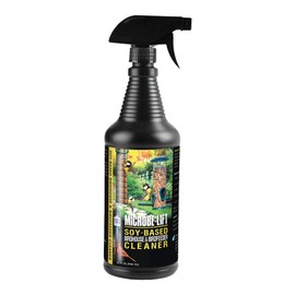 Microbe-Lift Soy-Based Bird Feeder & Bird Bath Cleaner Spray – 32 Oz – Safe Cleaning Solution for Birdhouses, Feeders, & Baths – Deodorizer & Non-Toxic Spray for Birds