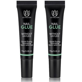 Leykosh Nail Glue for Press On, Acrylic Nails，Super Strong & Long-Lasting Glue Nails 007