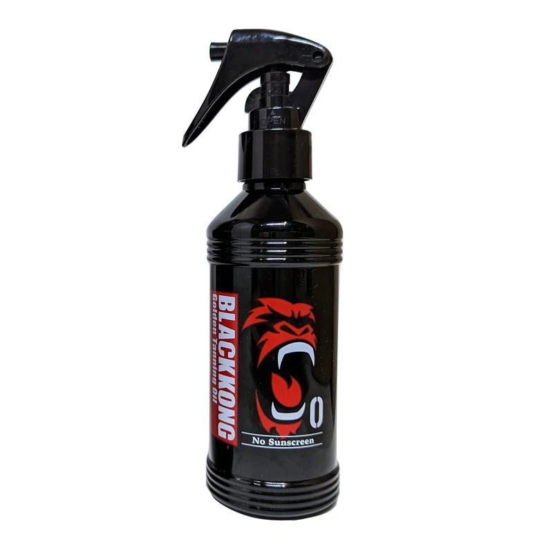 BlackKong Sun Oil SPF0 Sunburn SEXY BODY Wheat Tanning Lotion