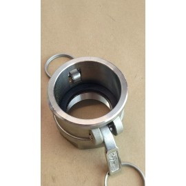 PT 20F & 20D 2" NPT Male & Female Cam Lock Hose Couplings 316 Stainless Steel