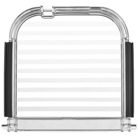 Ferplast 72122112 Ersatzklappe Kit 406 für Swing 5 und 7, brauner Windstopper, transparente Tür