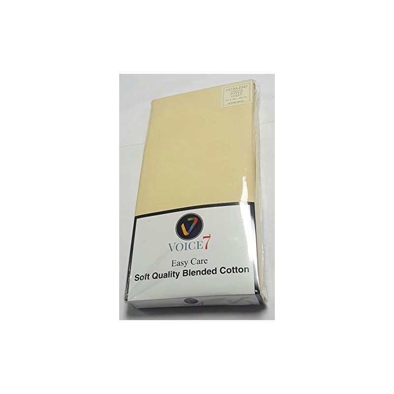 voice 7 Non Iron Poly Cotton Pillow Cases Pair only