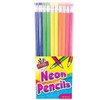 THE ART BOXArtbox Neon Rubber Tip HB Pencil (Pack of