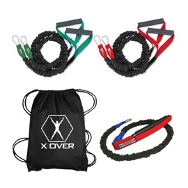 SPEEDSTER X-Over Game Day Combo- Includes A Batters Band for Warm-Up/Swing Consistency and X-Over Resistance Bands for Warm-up and Arm Care