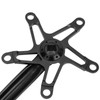 Bolany Folding Bicycle Square Hole Crank 130BCD Sprocket Single Disc