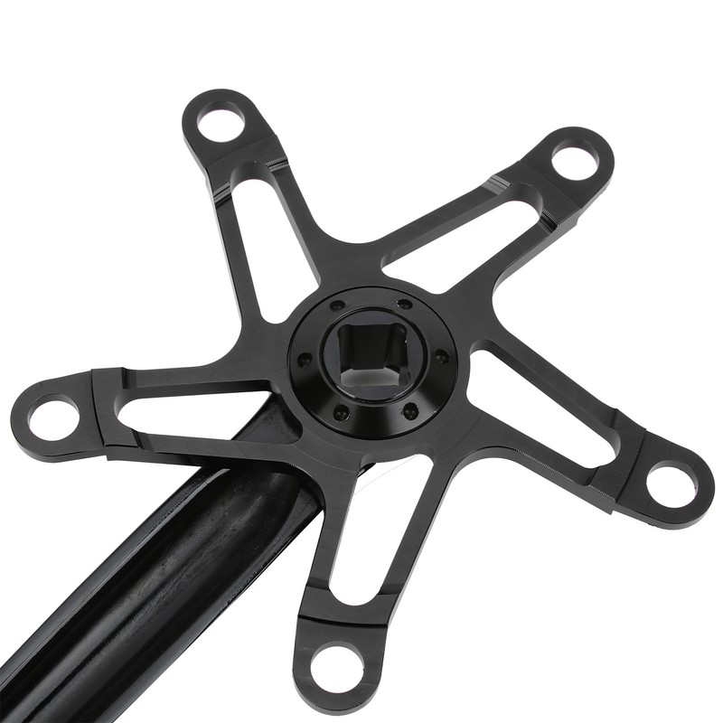 Bolany Folding Bicycle Square Hole Crank 130BCD Sprocket Single Disc