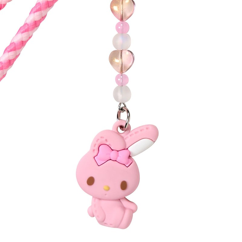 Sanrio My Melody Shoulder Strap, Polyester, TPU, Acrylic, PVC, Steel