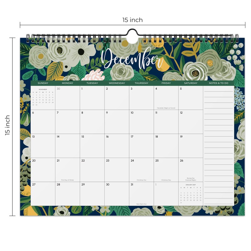 Jokotha Wall Calendar 2026-2027, Aesthetic Calendar 2026-2027 From January 2026