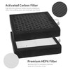 4 Packs DH02 H13 HEPA Replacement Filter Compatible with Tenergy