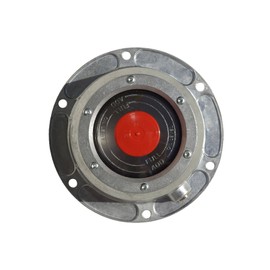 Road King Truck Parts 343-4195 Replacement 6 Hole Aluminum HUB Cap with Side Pipe Plug and Gasket