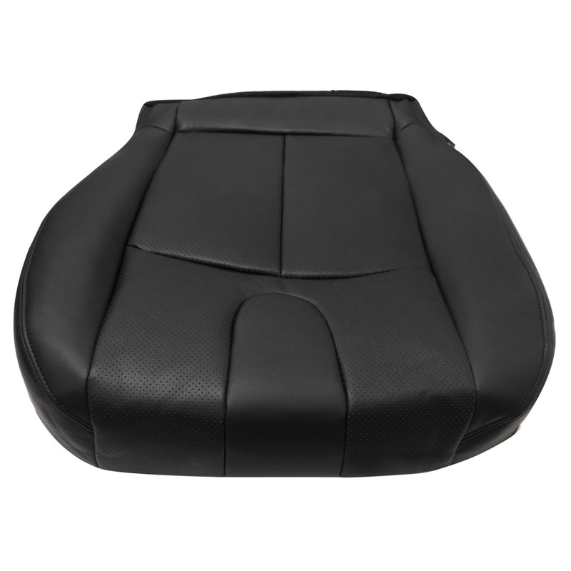 Priprilod Graphite Black Perforated Leather Driver Side Bottom Replacement seat