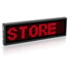 Red Programmable Scrolling SMD LED Name Badge,11x44 Pixels, Support Multi-language,for