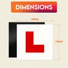 Fernline Magnetic L Plates – Pack of 2 Learner Driver