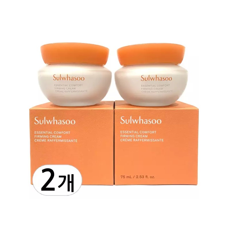 Sulwhasoo 설화수 탄력크림 75ml 2개 Sulwhasoo Elastic Cream 75ml 2ea