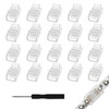 4Pin 8mm RGB LED Light Strip Connectors 20Pcs Waterproof LED