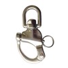 Sunload Snap Shackle with Swivel Eye, Cast Stainless Steel V4A