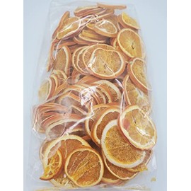 Little Valley Large 1 LB Bag of Dried Orange Slices #20 - Perfect for Potpourri, Crafts, Table Scatters - Not for Human Consumption