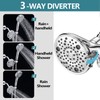 Replacement 5" Dual Shower Combo Faucet Tub Trim Kit for