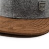 Hand und Feuer Snapback Cap Casual Business One Size, lightgrey