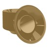Gold 12 Oz Plastic Bowls Disposable Party Bowls - Gold