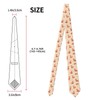 JKJOJIA Fox Cartoon Cute Ties For Men Novelty Funny Neckties