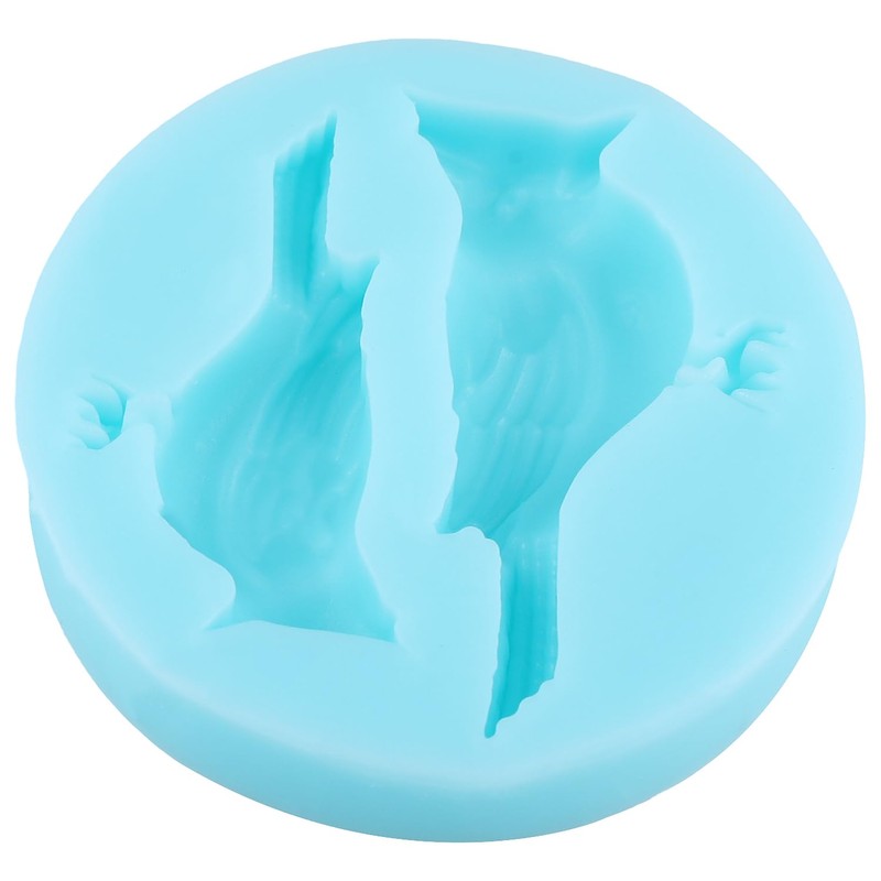 3D Bird Silicone Mold Birds Fondant Chocolate Mold
