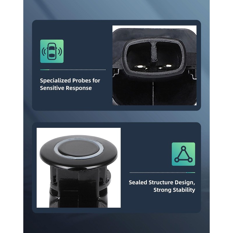 SCITOO 4pcs Reverse Backup Parking Assist Sensors fit for Lexus