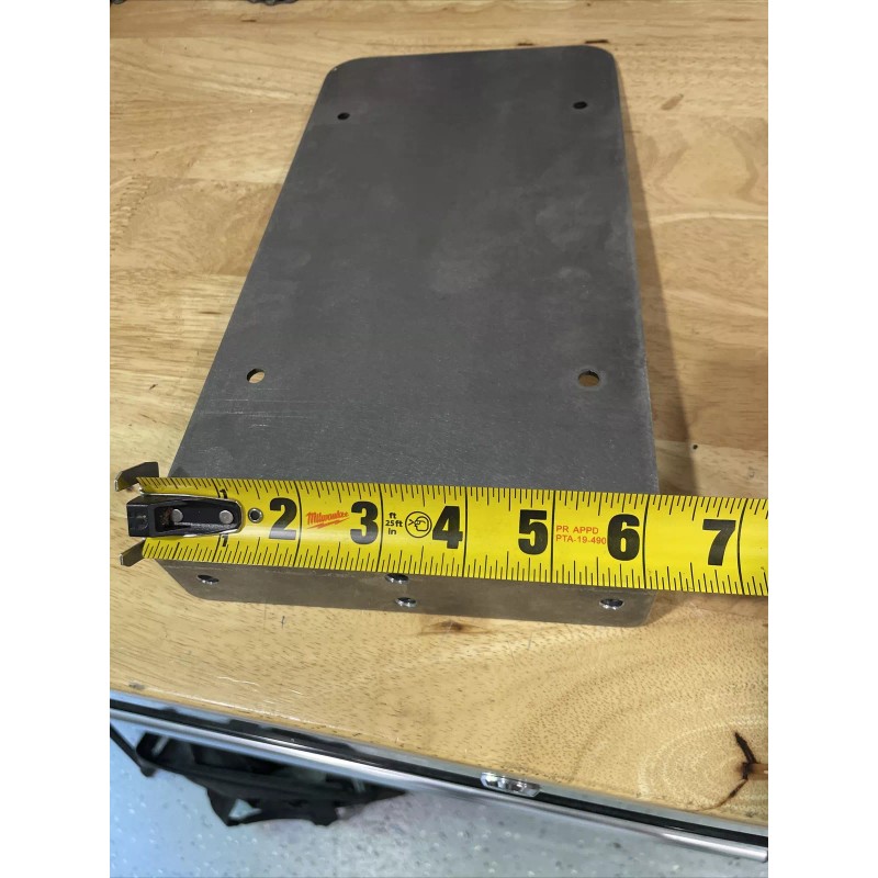 Elevate Metalcraft Side Mount License Plate Holder Trailer Flatbed RV