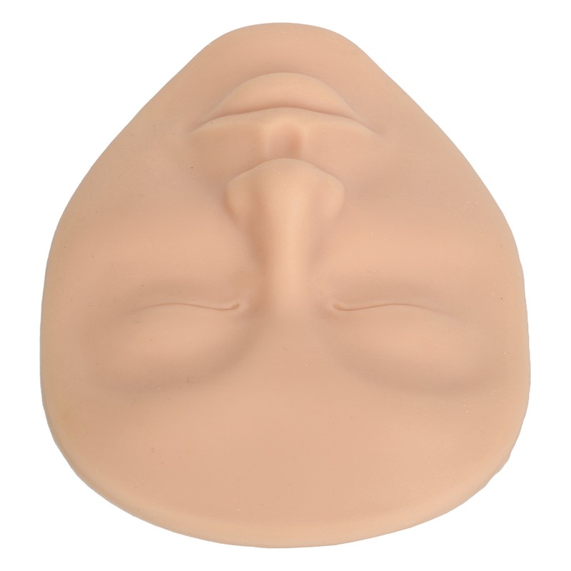 5D Makeup Practice Mannequin Solid Silicone Elastic Soft Microblading Supplies