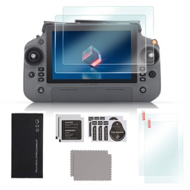 Anbee Pack of 2, RC PLUS Remote Tempered Glass Screen Protectors, 9H Hardness 2.5D, Scratch-Resistant, Bubble-free for DJI Inspire 3 / AGRAS T20P T25 T40 T50/Matrice 30 30T RC Drones