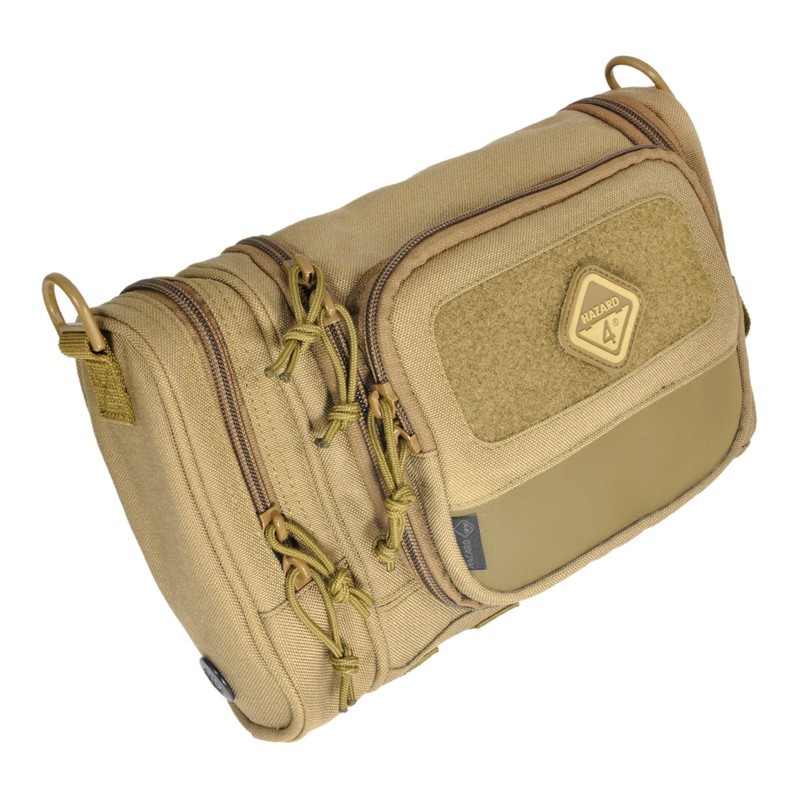 Hazard 4 Reveille Rugged Grooming Kit/Heavy-Duty Toiletry Bag, Coyote