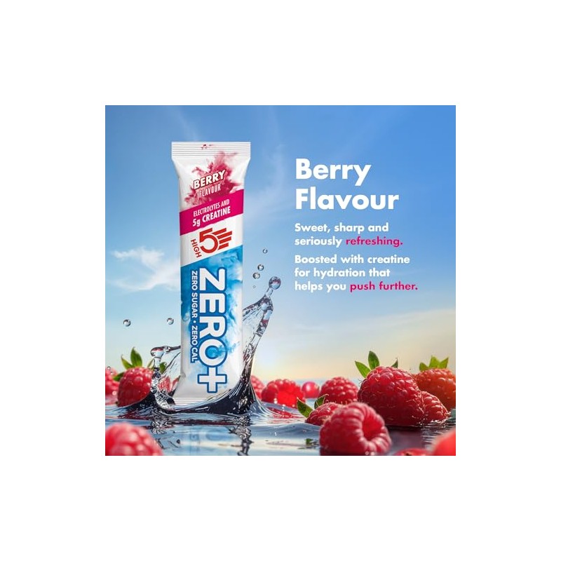 HIGH5 Zero+ Creatine & Electrolytes Hydration Sachets - Sugar Free