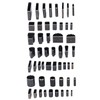 52Pcs Hollow Punch Cutter Set High Speed Steel Practical Leather