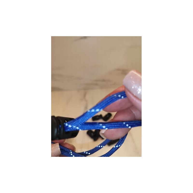 4mm Reflective Paracord Rope, 7 Strand, for Camping, Hiking, Bushcraft,
