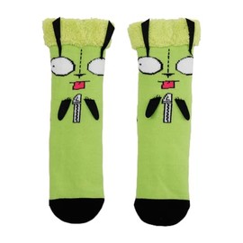 Invader Zim GIR 3D Cozy Slipper Socks MULTI NONE