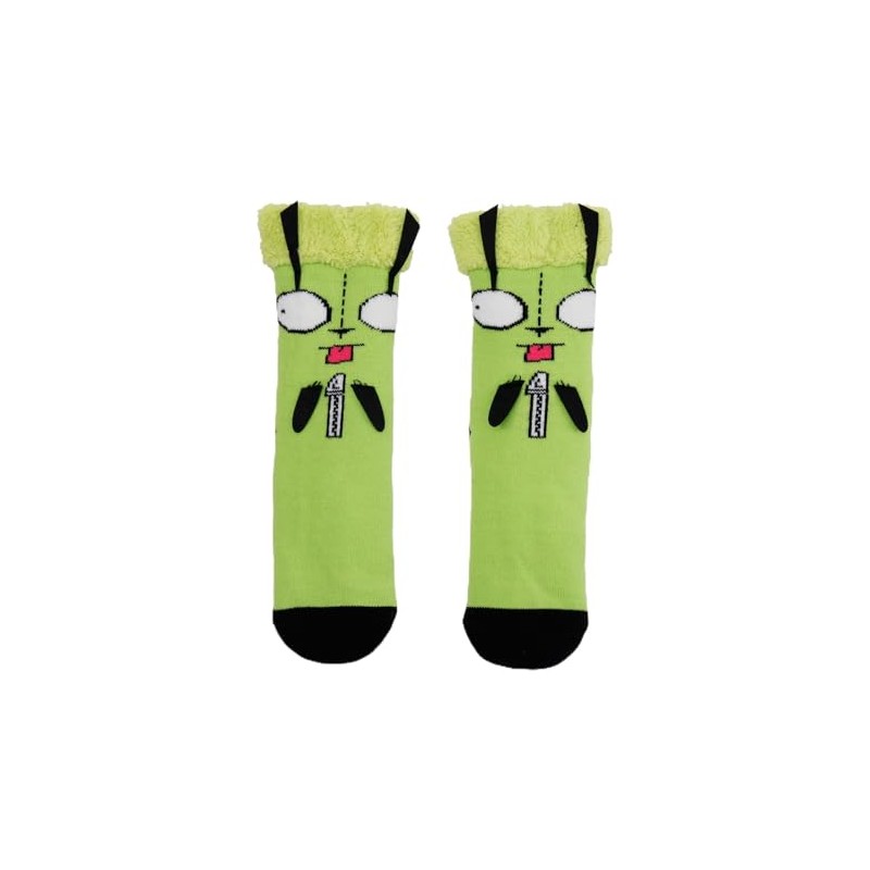 Invader Zim GIR 3D Cozy Slipper Socks MULTI NONE