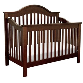 Full Size Conversion Kit Bed Rails for Davinci Jayden 4-in-1 Crib (Espresso)