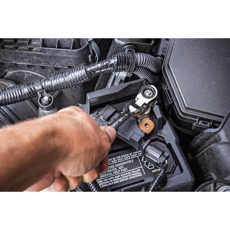 GEARWRENCH 10mm 4 Degree Swing Arch 12 Point Flex Head