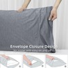 LINENOVA 2 Pack Cooling Pillowcase,Japanese Arc-Chill Tech,Q-MAX>0.43 Cooling Fiber Absorbs