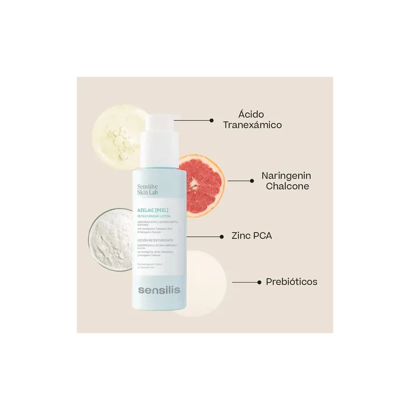 Sensilis Azelaic Peel Loción Facial 100 Ml Seborregula Piel Sensible